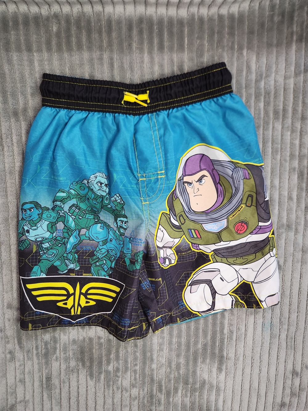 Buzz Lightyear Graphic Swim Shorts for Kids Blue Toy story size 4 swim trunks